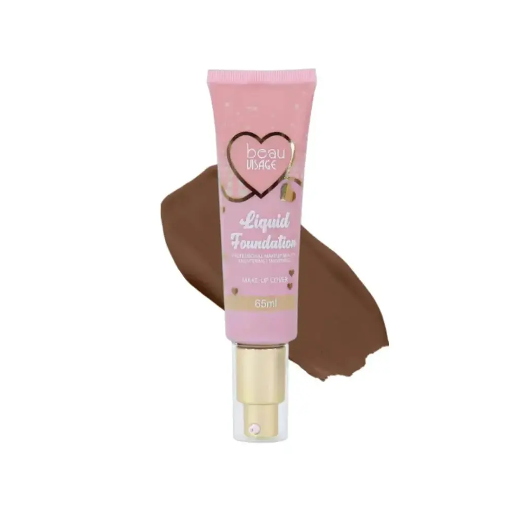 BEAU VISAGE LIQUID FOUNDATION 09 CHOCOLATE