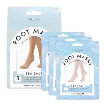 CELAVI FOOT MASK SEA SALT