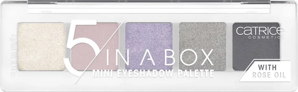 CATRICE 5 IN A BOX MINI EYESHADOW PAL. 080