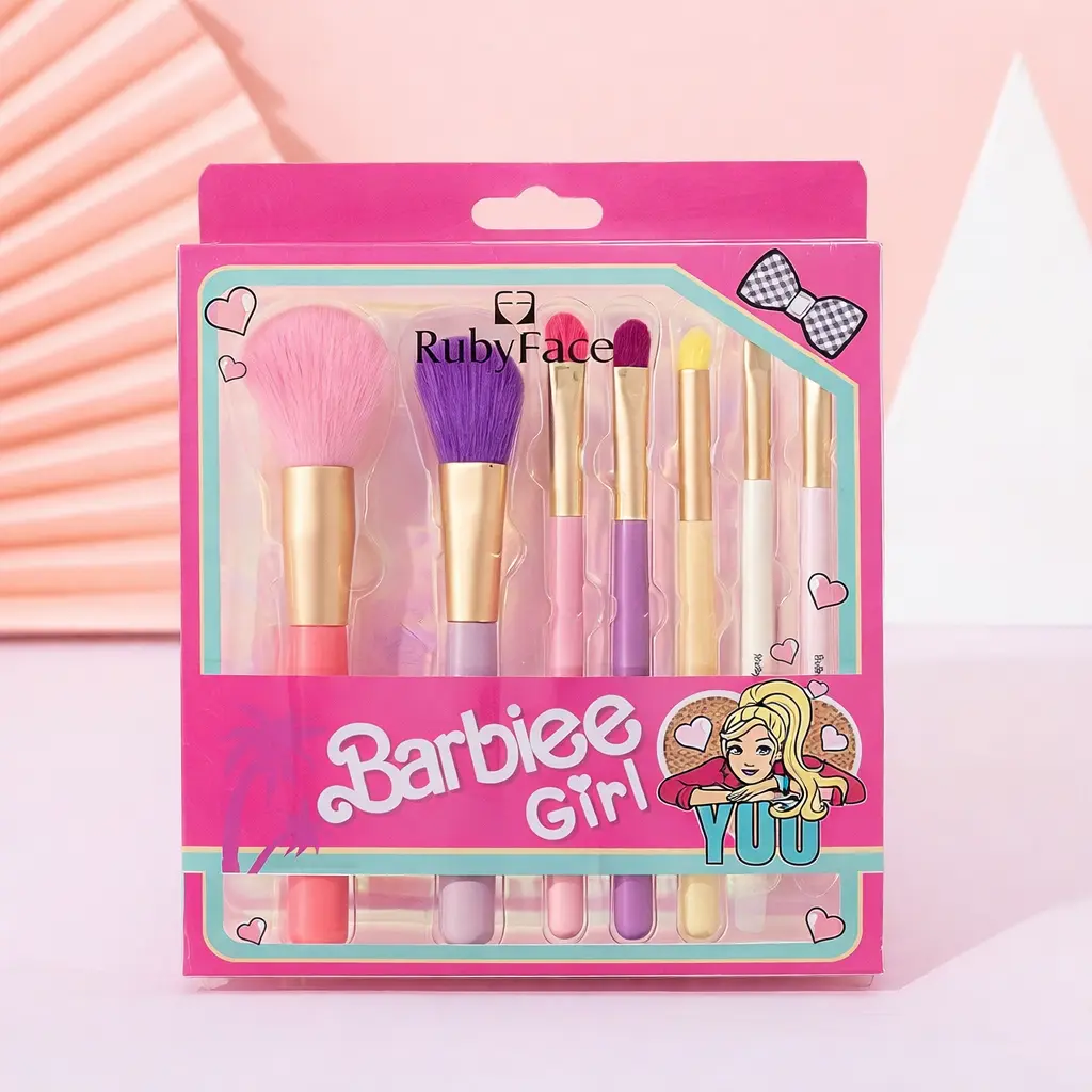 RUBY FACE BARBIEE GIRL 7 piezas