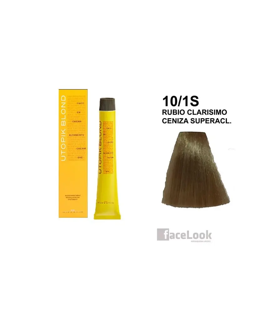 HIPERTIN TINTE EN CREMA RUBIO CLARISIMO CENIZA SUPER ACLARANTE 10/01S