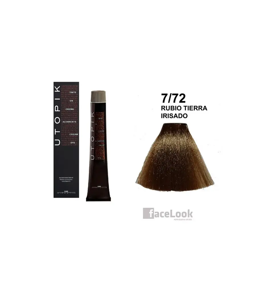 HIPERTIN TINTE EN CREMA RUBIO TIERRA IRISADO 7/72