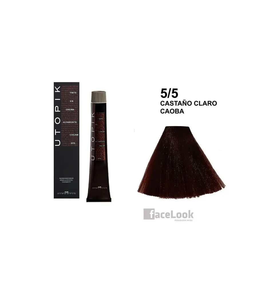 HIPERTIN TINTE EN CREMA CASTAÑO CLARO CAOBA 5/5