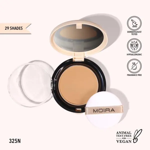Moira Complete Wear? Powder Foundation (325N)