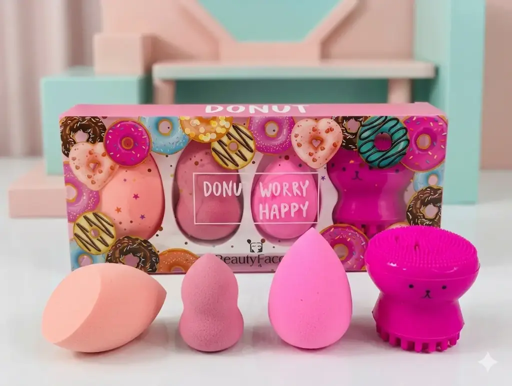 Ruby face Donut Worry Be Happy
