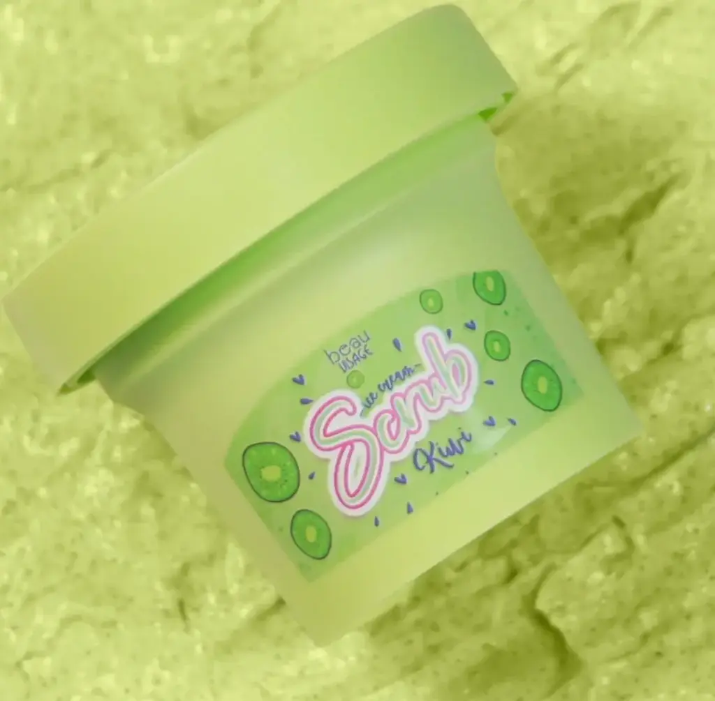 Beau Visage ice cream Scrub kiwi