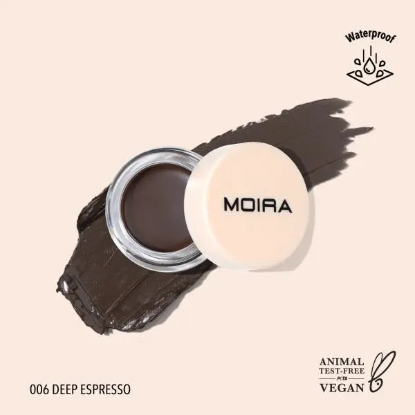 MOIRA Define & Sculpt Brow Pomade (006, Deep Espresso)