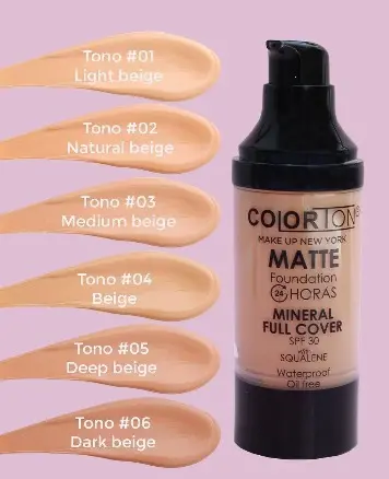 COLORTON BASE MATTE 05 DEEP BEIGE