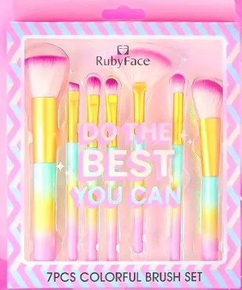RUBY FACE 7PCS RAINBOW