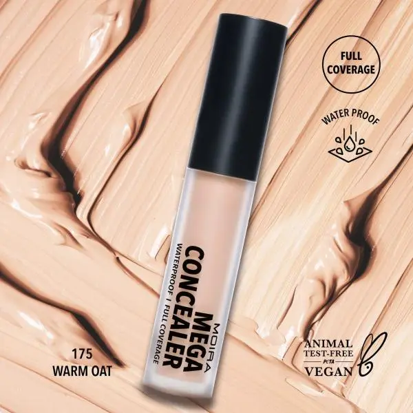 MOIRA Mega Waterproof Concealer ( #175, Warm Oat )