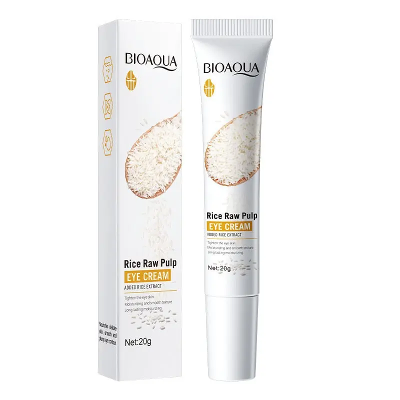 Contorno de Ojos Reafirmante de Pulpa de Arroz Bioaqua