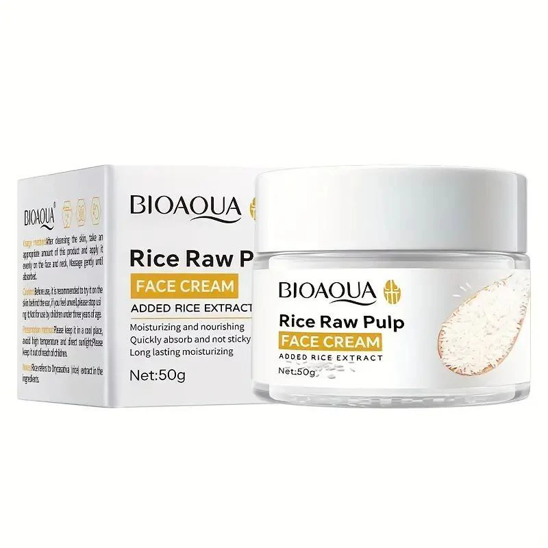 Crema Facial Pulpa de Arroz Bioaqua