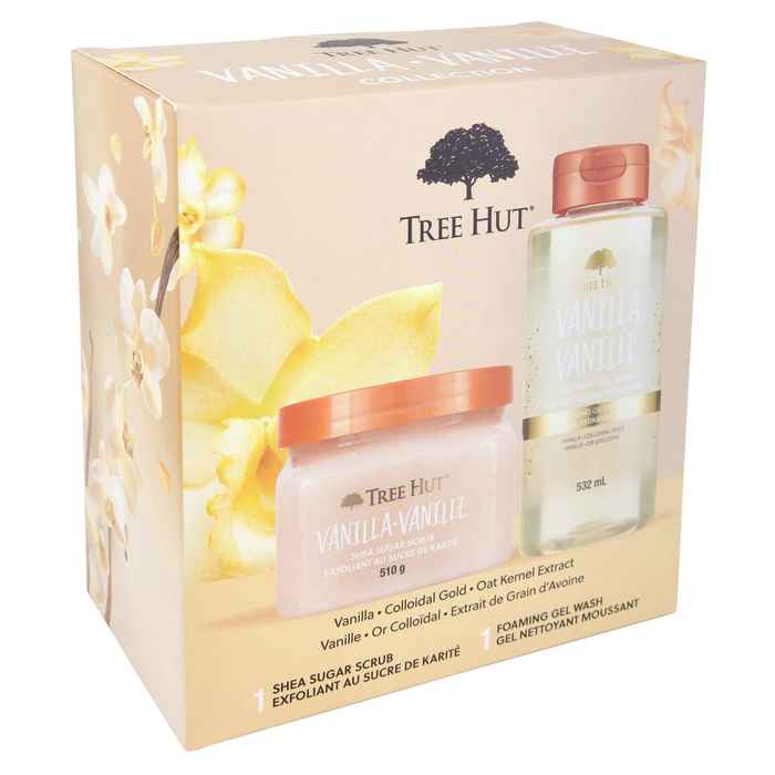 TREE HUT SET2 GELWASH Y EXFOLIANT VANILLA