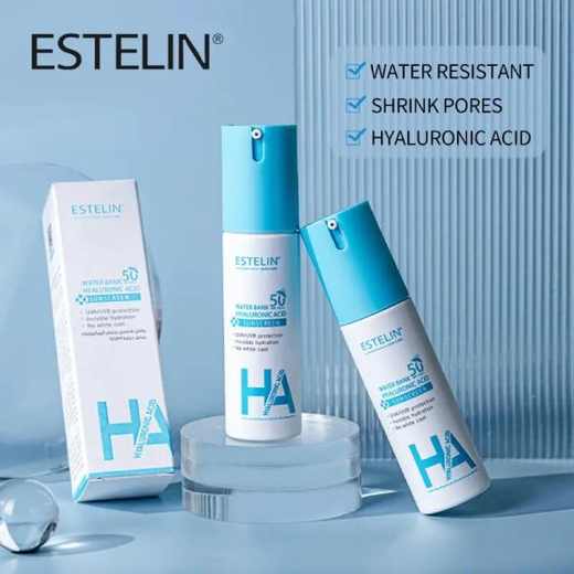 ESTELIN SUNSCREEN 50 SPF WATER BANK HYALURONIC ACID 60G