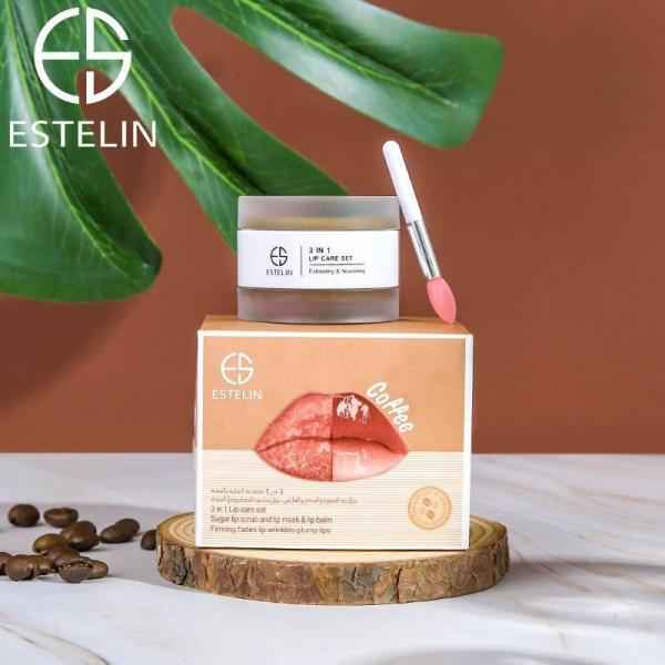 ESTELIN COFEE 3 IN 1 LIP CARE SET 5G