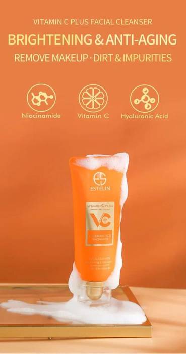 ESTELIN VITAMIN C PLUS FACIAL CLEANSER 80G
