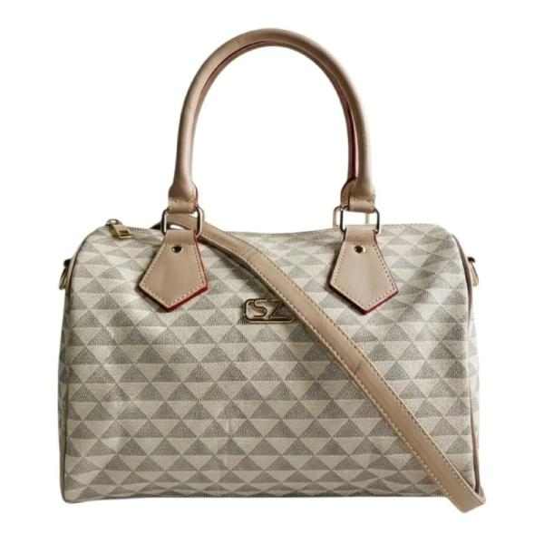 SOFIA ZUL BOLSO CON ESTAMPADO GEOMÉTRICO   