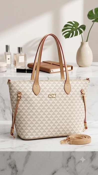 SOFIA ZUL BOLSO DE HOMBRO CON ESTAMPADO GEOMETRICO