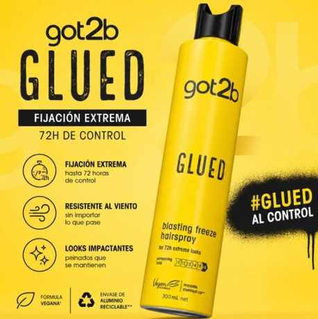GOT2B GLUED BLASTING FREEZE HAIRSPRAY 300ML   