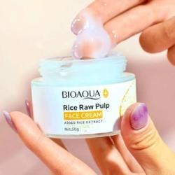 BIOAQUA RICE RAW PULP FACE CREAM 50G