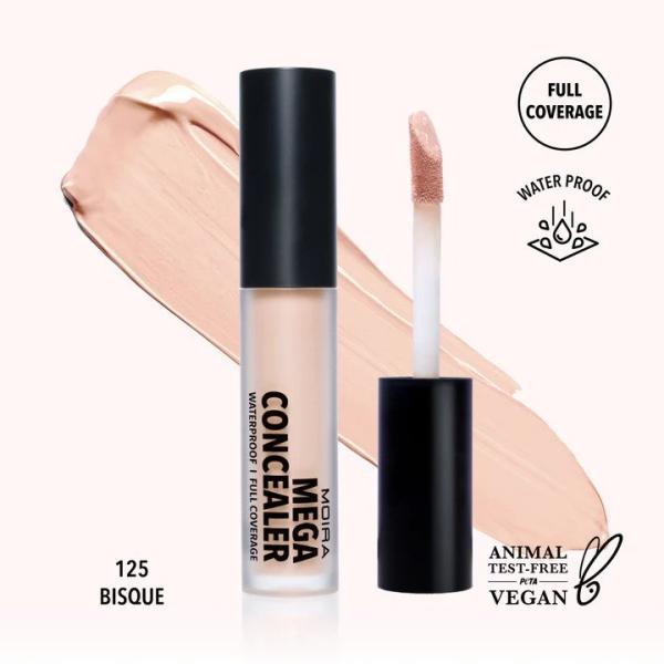 MOIRA Mega Waterproof Concealer ( #1.25 Bisque )