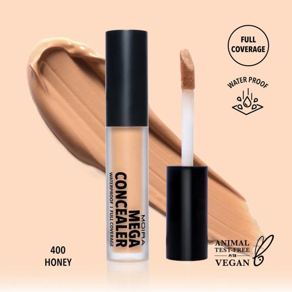 MOIRA Mega Waterproof Concealer ( #400 Honey )