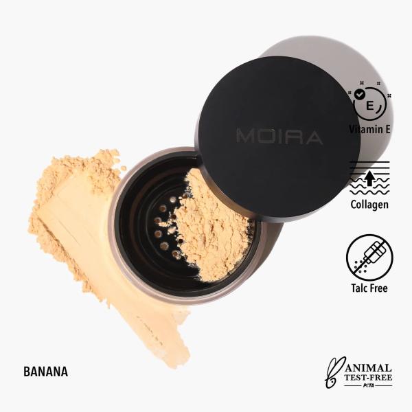 MOIRA Loose Setting Powder (002, Banana)