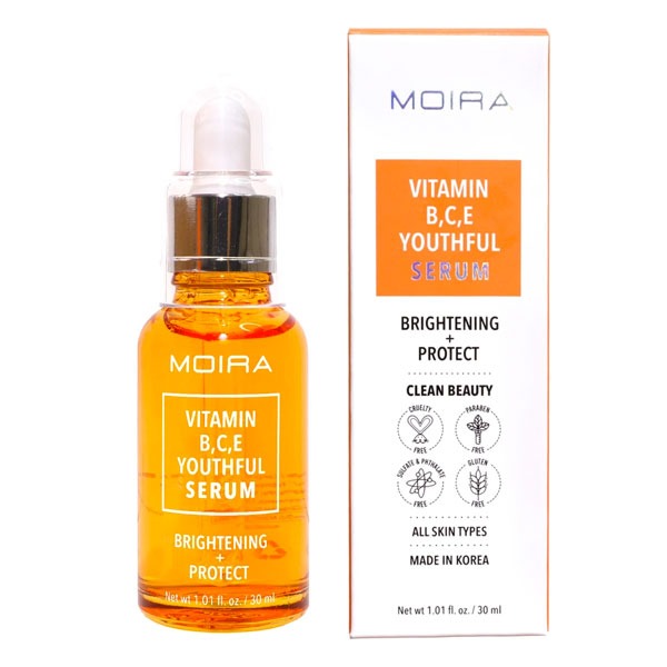 MOIRA Vitamin B,C,E Youthful Serum