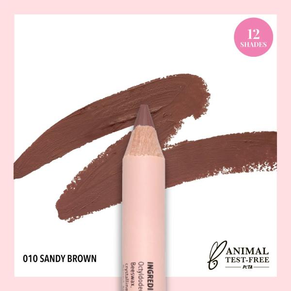 MOIRA Signature Lip Pencil (010, Sandy Brown)