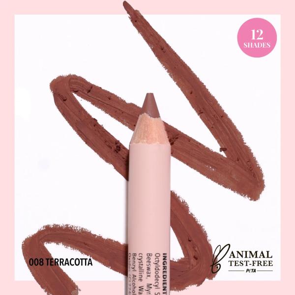 MOIRA Signature Lip Pencil (008, Terracotta)