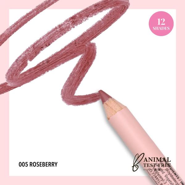 MOIRA Signature Lip Pencil (005, Roseberry)