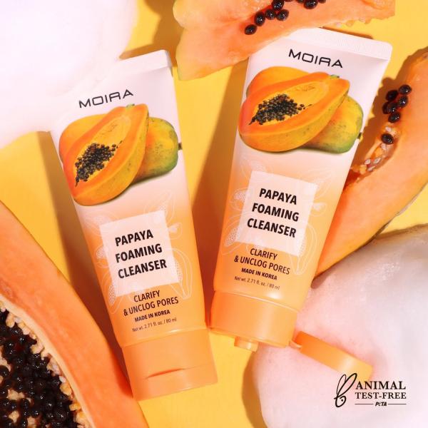 MOIRA Papaya Foaming Cleanser