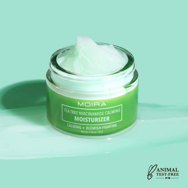 MOIRA Tea Tree Niacinamide Calming Moisturizer