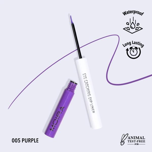 MOIRA Eye Catching Dip Liner (005, Purple)