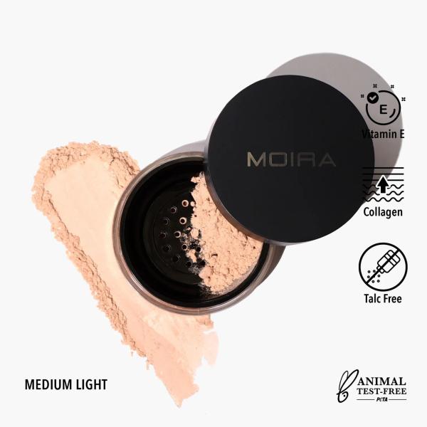 MOIRA Loose Setting Powder (005, Medium Light)