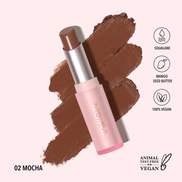 Moira Signature Lipstick (002, Mocha)