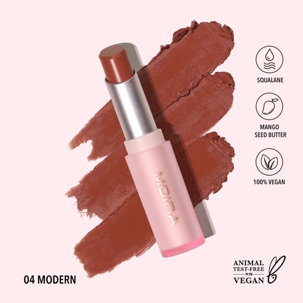 Moira Signature Lipstick (004, Modern)