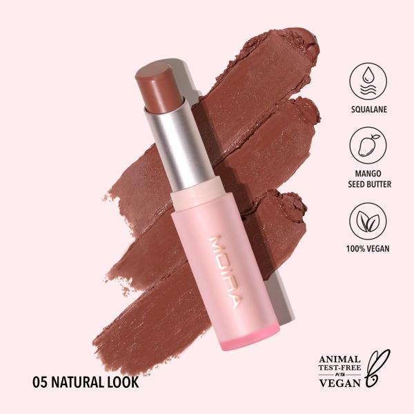 Moira Signature Lipstick (005, Natural Look)