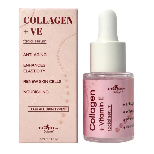 Italia Deluxe Collagen + Vitamin E Serum