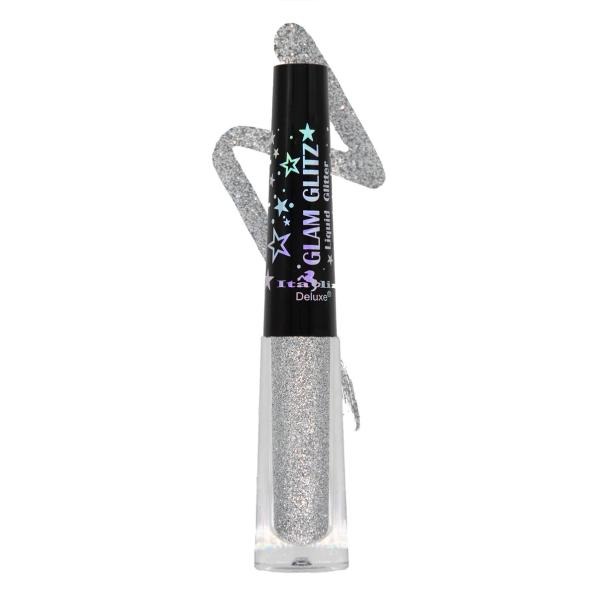 Italia Deluxe Glam Glitz Liquid Glitter A1 Silver