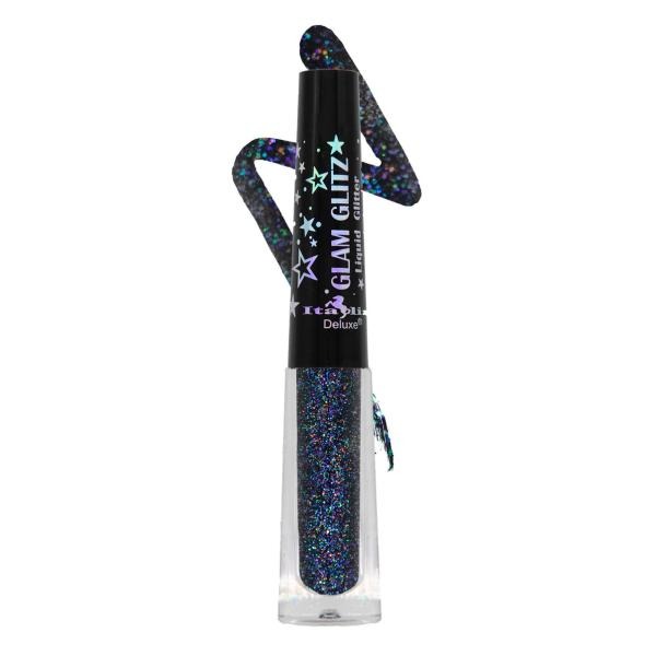 Italia Deluxe Glam Glitz Liquid Glitter A4 Midnight Holographic