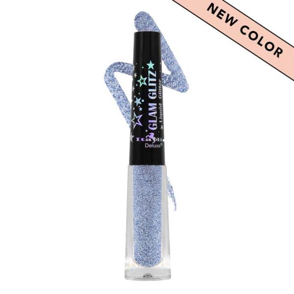 Italia Deluxe Glam Glitz Liquid Glitter A9 Silver Blue