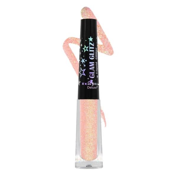 Italia Deluxe Glam Glitz Liquid Glitter B5 Light Pink Holographic