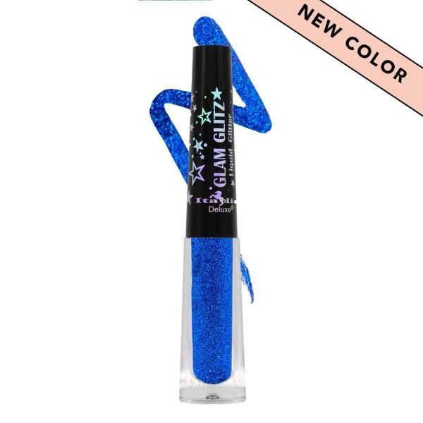 Italia Deluxe Glam Glitz Liquid Glitter B10 Royal Blue