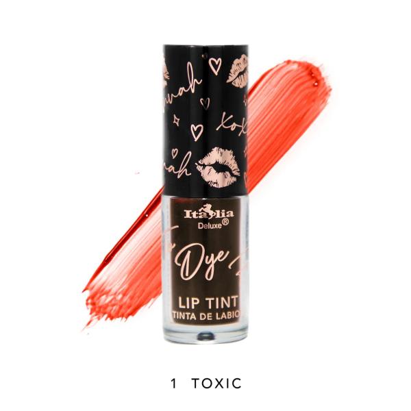 Italia Deluxe To Dye For Lip Tint  01 Toxic