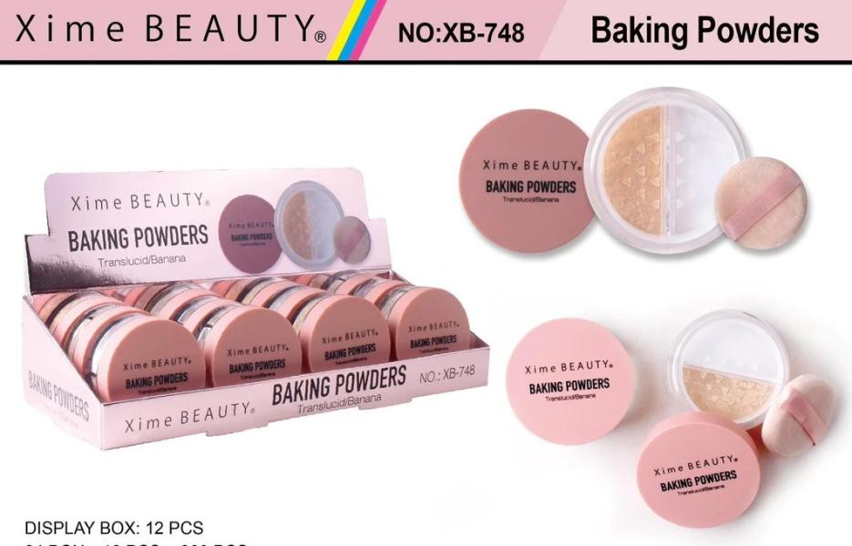 Xime Beauty BAKING POWDERS translucido/Banana