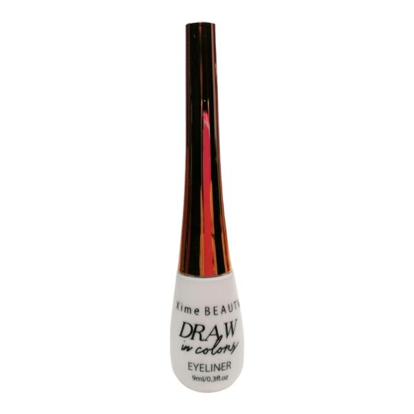 Xime Beauty -Draw in Colors  Liquid Eyeliner 01 Snow white