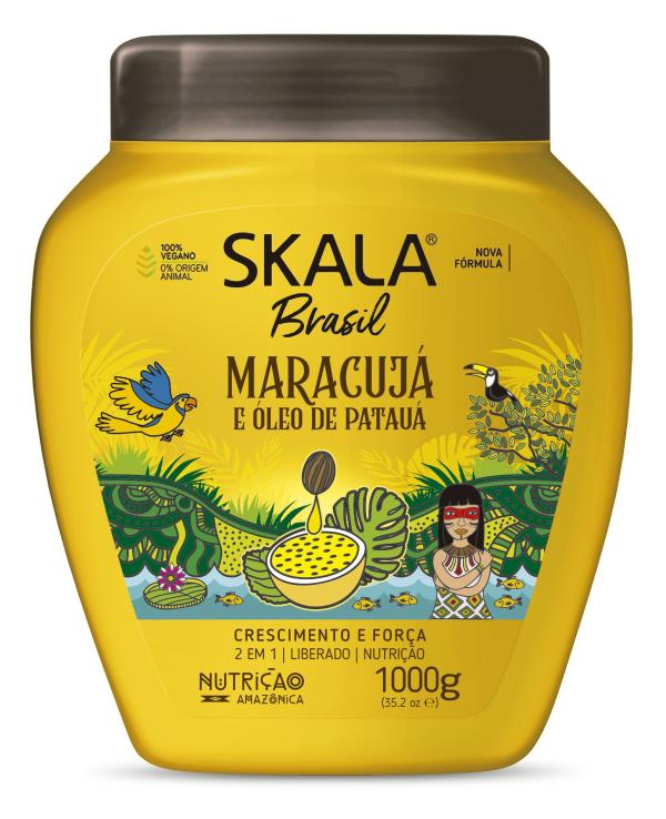 Skala  CREME DE TRATAMENTO MARACUJÁ E ÓLEO DE PATAUÁ