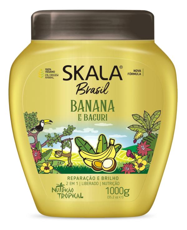 Skala CREME DE TRATAMENTO BANANA E BACURI