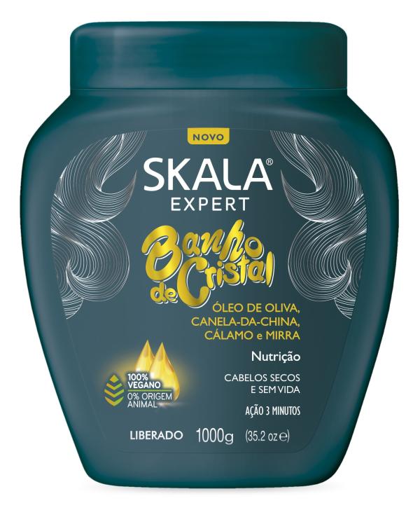 Skala CREME DE TRATAMENTO BANHO DE CRISTAL